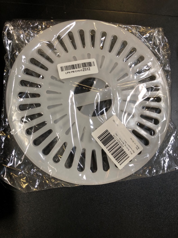 Photo 1 of ARTIBETTER 2Pcs Plastic Washing Machine Cap Cover Washing Machine Spinner Cap Dryer Safety Cover Replacement Part White 27cm