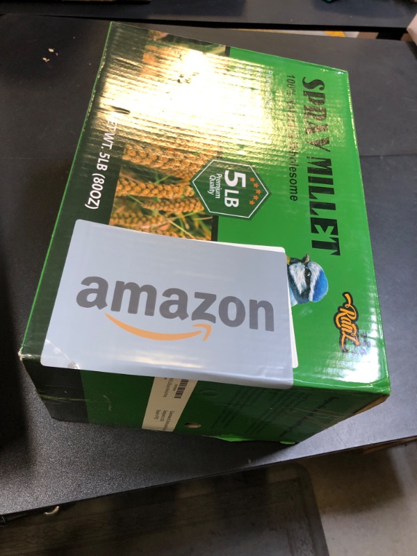 Photo 1 of RANZ 5LBS Millet Spray for Birds, GMO-Free, Sun Dried Spray Millet, Original Bird Treats & Supplement for Parrots, Cockatiels, Lovebirds, Painted Buntings and Finches, Parakeets Food