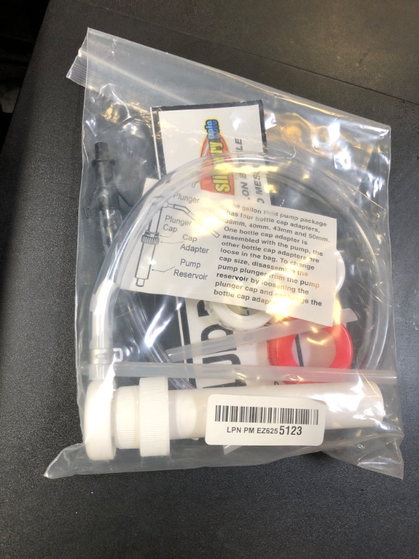 Photo 1 of Slippery Pete Fluid Pump for Gallon Bottles and Wide Mouth Quart Bottles (Not for Standard Quart Bottles) - Transfer Gear Oil, Transmission and Differential Fluid, Antifreeze with This 30cc Hand Pump