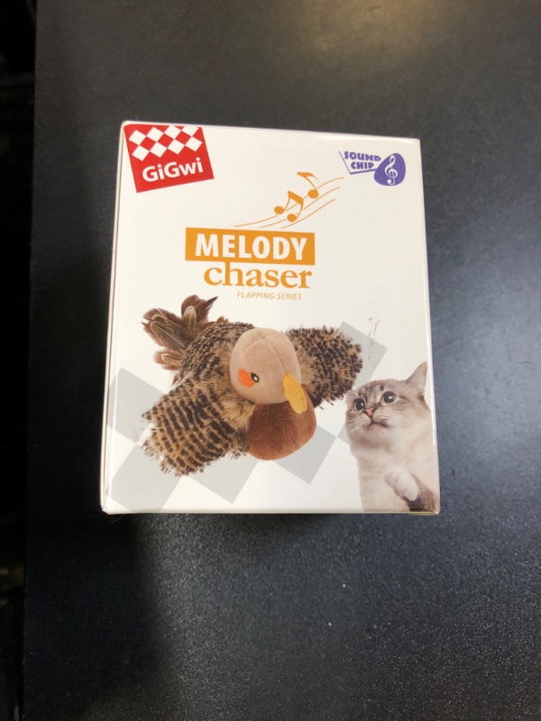 Photo 1 of Gigwi Flapping Bird Cat Toy, Hangable Flying Bird Cat Toys for Indoor Cats, Interactive Motion Activated Chirping Cat Toy, Automatic Beating Wings with Catnip