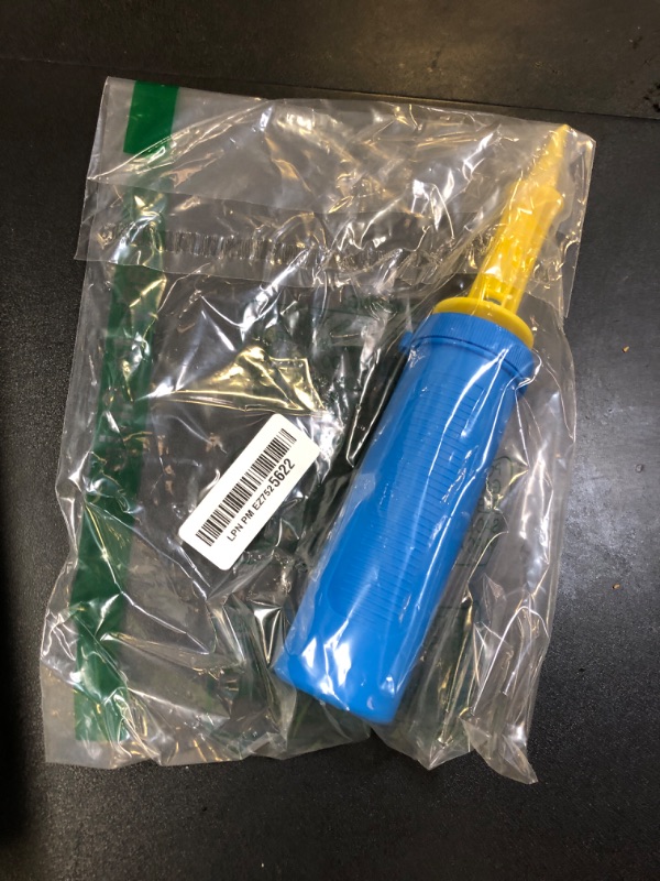 Photo 1 of Portable Hand Held Round Nozzle Pump for Quickly Filling Inflatables, Balloons, Toys, Hand Pump - Double Action Air Pumps Balloons, Exercise Balls, Yoga Balls, Pool Floats