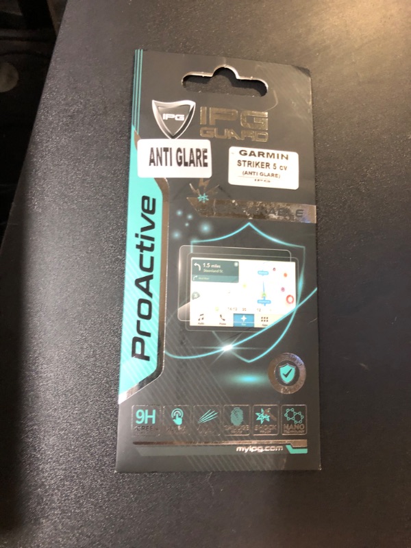Photo 1 of IPG Anti-Glare for GARMIN Striker Vivid 5CV - Plus 5CV Display Matte Finish Screen Protector Film, Perfect for Outdoor Use for Striker5CV.AG