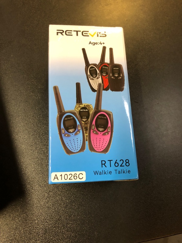 Photo 1 of Retevis RT628 Walkie Talkies for Kids,Toys Gifts for 6-12 Years Old Boys Girls,Long Range 2 Way Radio 22CH VOX,Birthday Gift,Family Walkie Talkie for Camping Hiking Indoor Outdoor