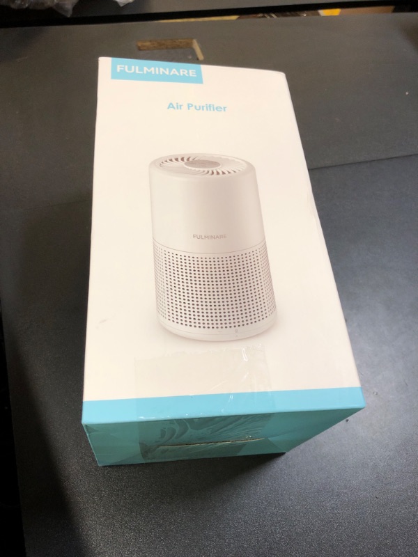 Photo 1 of Air Purifiers for Bedroom, FULMINARE H13 True HEPA Air Filter, Quiet Air Cleaner With Night Light,Portable Small Air Purifier for Home, Office, Living Room