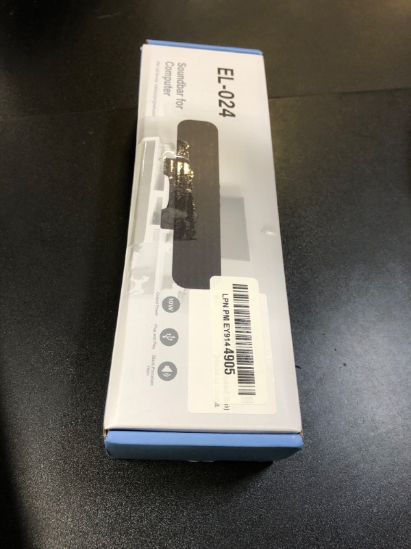Photo 1 of OGUPGX Computer Speakers for Desktop Pc, Monitor Speakers for Laptop,Pc Speakers with Loud Sound,Volume Control Easily Clamps to Monitors(USB-C to USB Adapter Included) (Black)