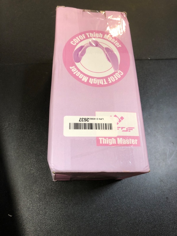 Photo 1 of Thigh Master Thigh Exerciser for Women, Enhanced Resistance Hip and Pelvis Trainer, Inner Thigh Exercise Equipment Kegel Exercise Products for Women Home Gym(Lavender)
