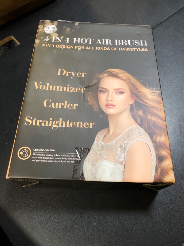 Photo 1 of Natrial Hair Dryer Brush Blow Dryer Brush in One for Drying and Straightening, Volumizer Multi-Styler for All Hair Types, Frizz-Free Blowout Brush for Salon Quality