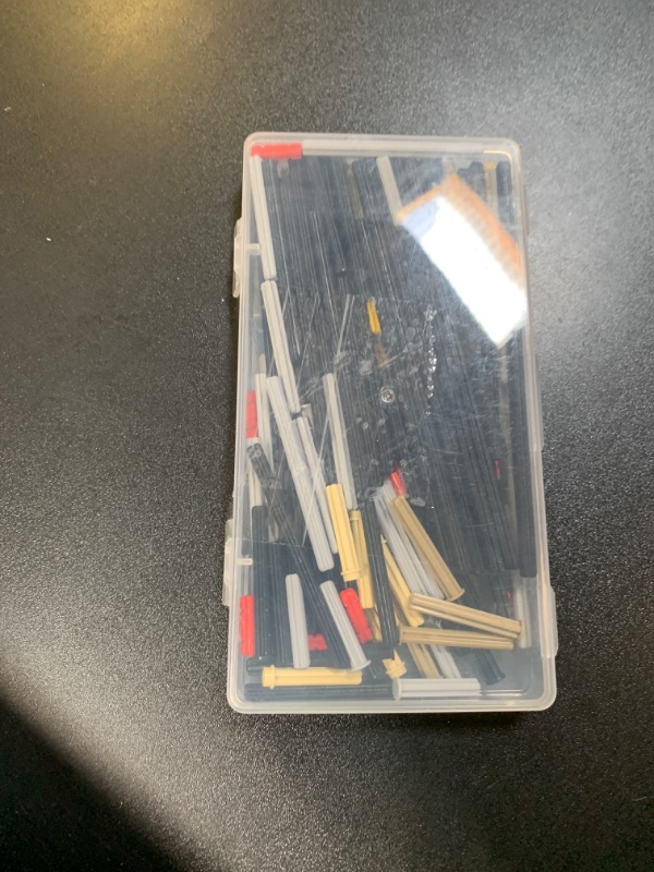 Photo 1 of 120 Pieces Axle Rods Assortment Pack, Axle Connectors Building Blocks Accessories for Building with 15 Size, Compatible with Lego Parts and Pieces