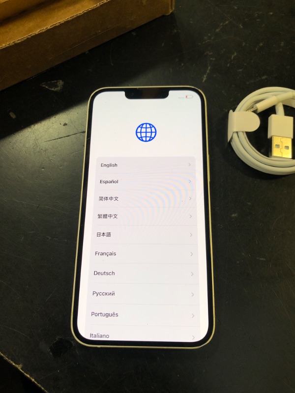 Photo 1 of Apple iPhone 14, 256GB, Starlight - Unlocked (Renewed)