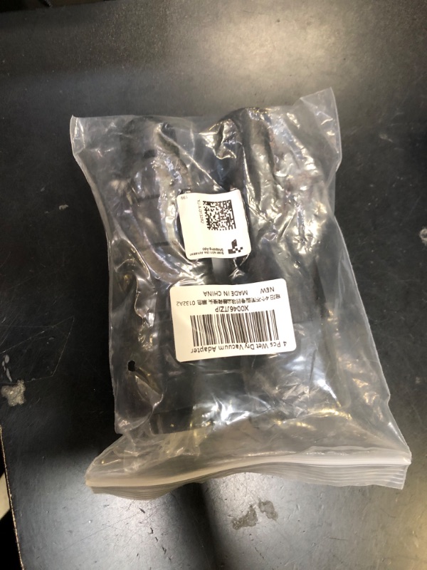 Photo 1 of 4 Pcs Vacuum Hose Adapter Kit Attachment Adapter Pool Supply 1 1/2'' to 1 3/8'' to 1 1/4'' 1''to 1 1/8'' to 1 3/8" Connector Attachments Reducer from 25/30/34 to 42 mm for Wet Dry Shop Cleaner