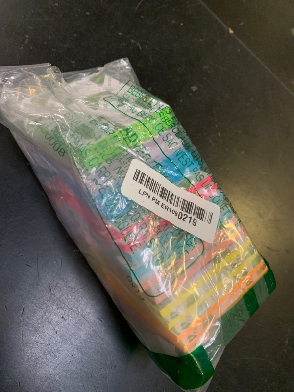 Photo 1 of (18 Pads) Sticky Notes 3x3 inch, Self-Stick Pads Bright Colors Sticky Note, Recyclable, Easy to Post for Home, Office, Notebook