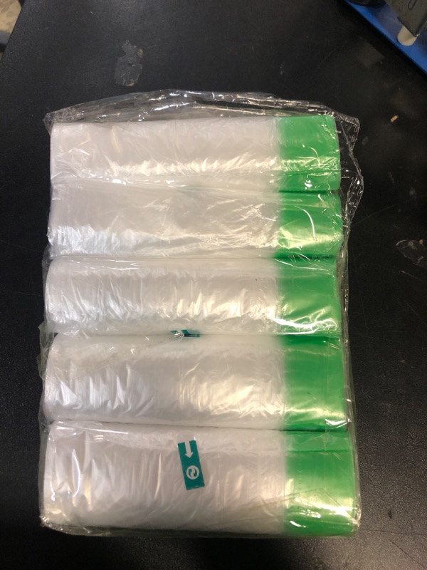 Photo 1 of 100 Pack Potty Chair Liners Disposable,Drawstring Training Toilet Seat Liner Bags Cleaning Bag for Kids Toddlers Outdoors Travel