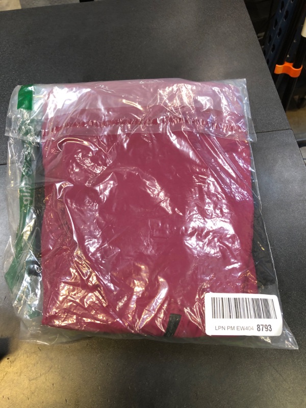 Photo 1 of Daci Plus Size Rash Guard for Women - Long Sleeve UPF 50+ Swimsuits 2 Piece Built in Bra Swim Shirt with Shorts Maroon 22 Plus