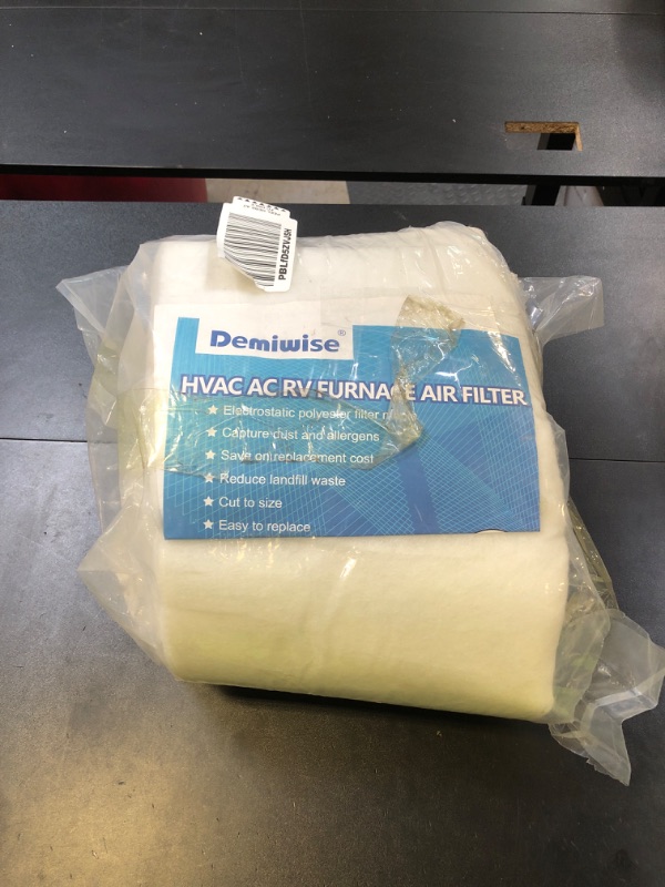 Photo 1 of Demiwise Pond Filter Pad 18"x72"X1"-Thickened Durable Pond Filter Material & Cut to Fit Filter Media for Koi Ponds, Aquariums & Fountains-Reusable for Clear, Healthy Water
