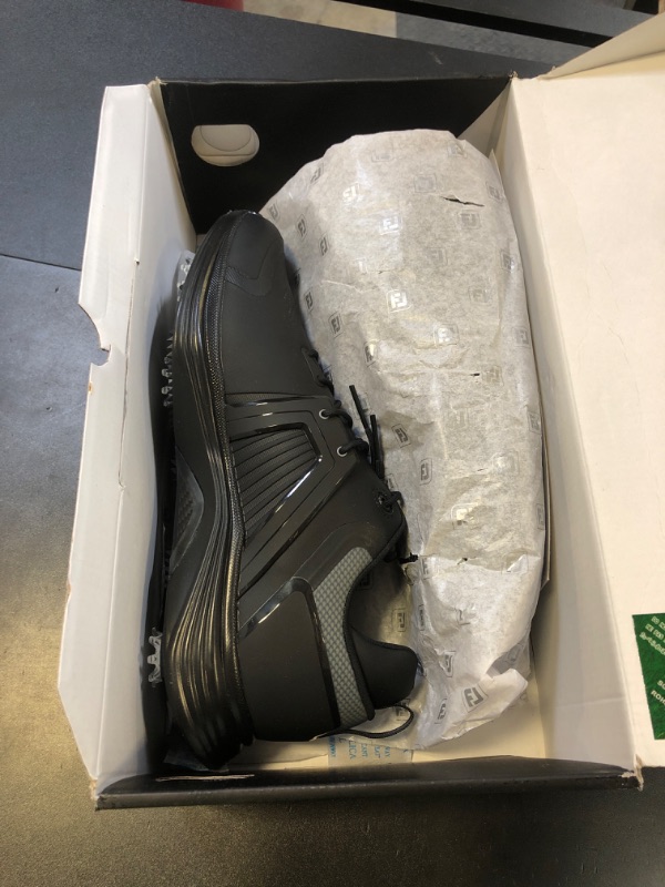 Photo 1 of FootJoy Men's Hyperflex Carbon Golf Shoe, Black/Black/Black, 11 Wide
