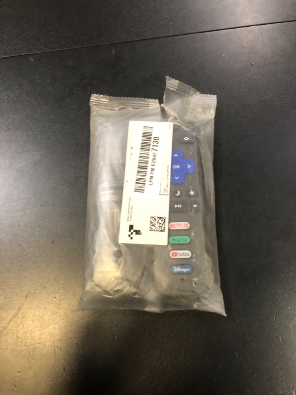 Photo 1 of (Pack of 2) Replacement Remote Control Only for Roku TV, Compatible for TCL Roku/Hisense Roku/Onn Roku/Sharp Roku/Element Roku/Westinghouse Roku/Philips Roku Smart TVs (Not for Roku Stick and Box)