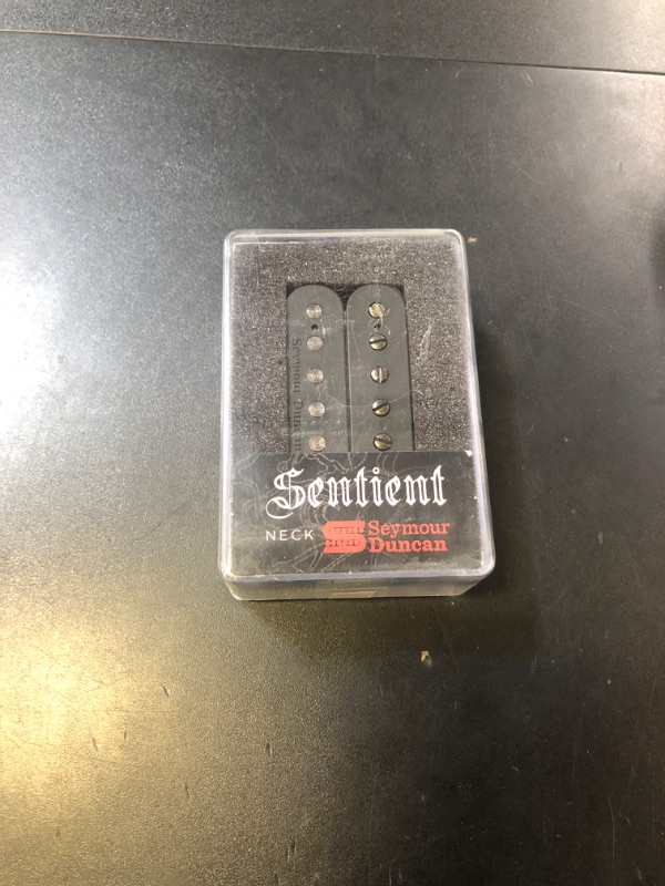 Photo 1 of Seymour Duncan Sentient High Output Humbucker Pickup - Black Neck