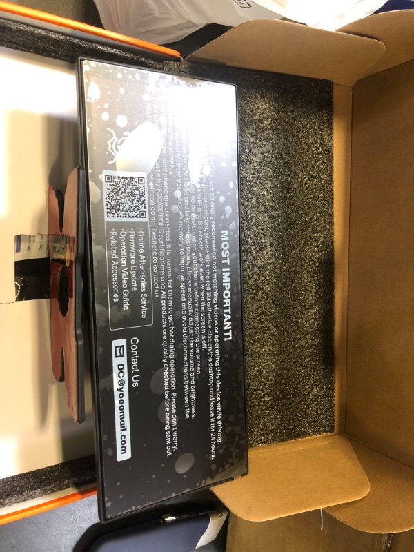 Photo 1 of Volam 10.25'' Carplay Screen for car with Netflix YouTube and Backup Camera for iPhone Android Auto Upgraded Wireless AI Video Entertainment BOX Built-in Apps Voice Control GPS for iOS 10+ Android 11+