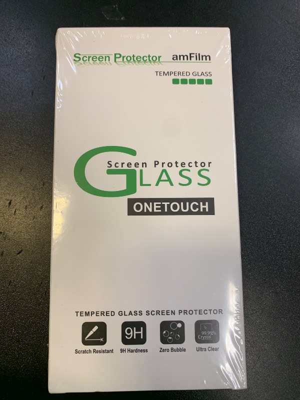 Photo 1 of amFilm OneTouch Screen Protector for iPhone 17 6.3'' 2025 + Camera Lens Protector | Auto-Alignment install | Bubble Free | 9H+ Military-Grade Tempered Glass | FHD Clarity | Case Friendly | 2+2 Pack