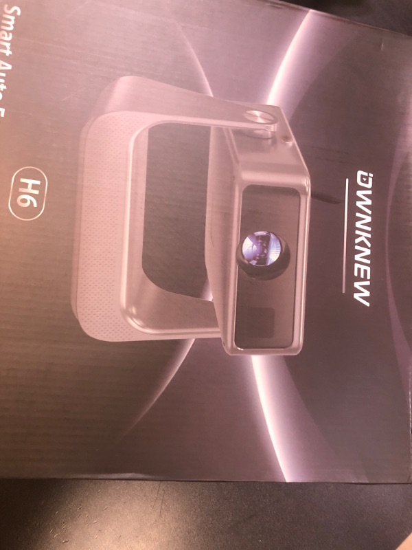 Photo 1 of ?Buit-in Google TV & Voice Control?Smart Projector with WiFi 6 and Bluetooth, 4K Support Movie Outdoor Projectors Compatible with Netflix/Prime Video/YouTube, Auto Focus Home Proyector 180°Stand