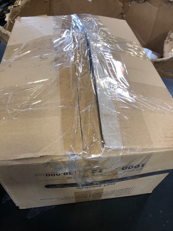 Photo 1 of 12 Pack 5/6 Inch 5CCT Black LED Recessed Lighting Retrofit, 2700K/3000K/4000K/5000K/6500K Selectable, Dimmable Can Lights with Baffle Trim, 12W=150W, High Brightness 1000LM, Wet Rated, ETL Certified