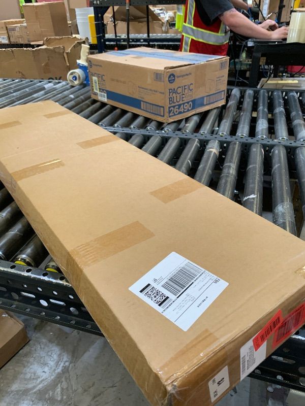 Photo 1 of 10 Pack Acoustic Panels,48" X 12" X 0.35" Sound Proof Panels for Walls,Self Adhesive Sound Dampening Panels for Office,Home Theater,Studio,Recording Studio (Dark Camel)