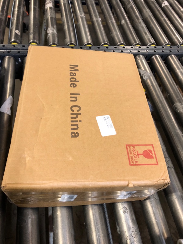 Photo 1 of 12 Pack Glass Cylinder Vases 4,6,8,10 Inch Tall Clear Flower Vase Hurricane Floating Candle Holder for Table Centerpiece Wedding Home Decor.