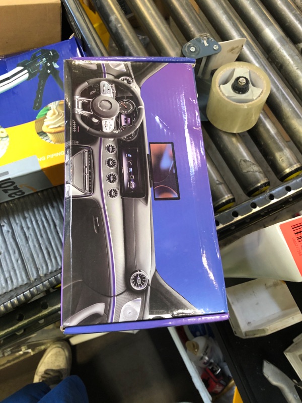 Photo 1 of 10.26" Portable Wireless Carplay Screen for Car, 4K HD Car Stereo Touch Screen with Apple CarPlay/Android Auto, 4K Dash Cam, 1080P Backup Camera, Mirror Link, Voice Control, Bluetooth, GPS, AUX/FM