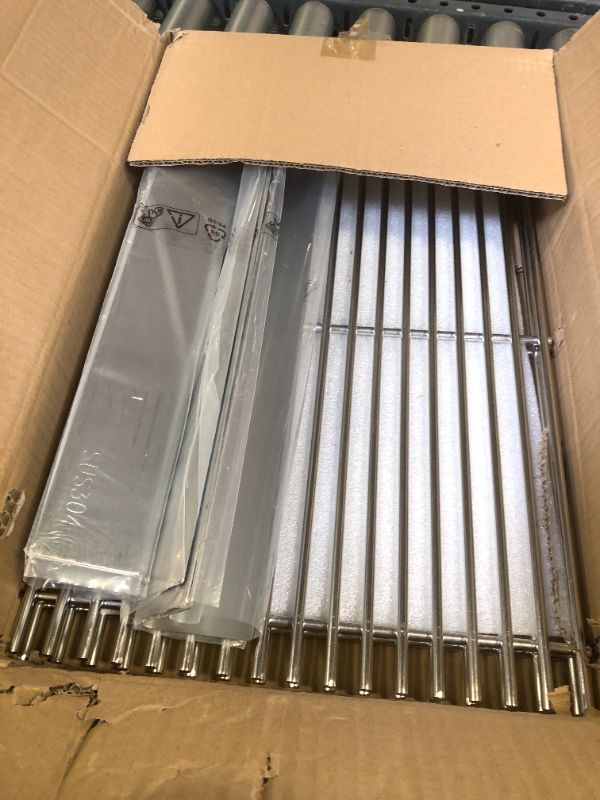 Photo 1 of Genesis Grill Replacement Parts 7524 7528 Grates 7621 7620 Flavorizer Bars for Weber Genesis 300 Grills with Front Controls Knobs, Genesis 300 310 330 E330 E310 S310 S330 EP330 S320 E320 Grill Parts