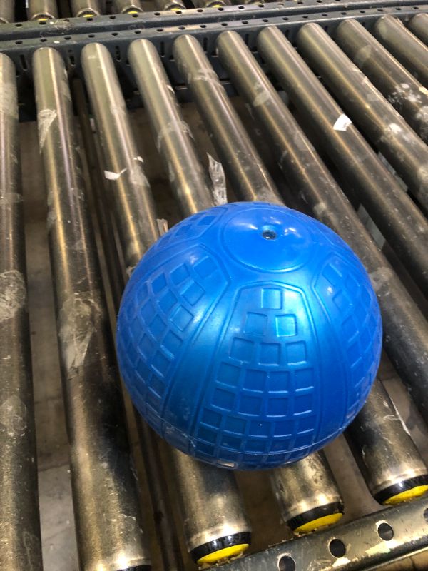 Photo 1 of Capelli Sport Exercise Slam Ball, Textured Inflatable PVC Fitness Slam Ball, Blue, 7.5 Inch Diameter, 8 lbs