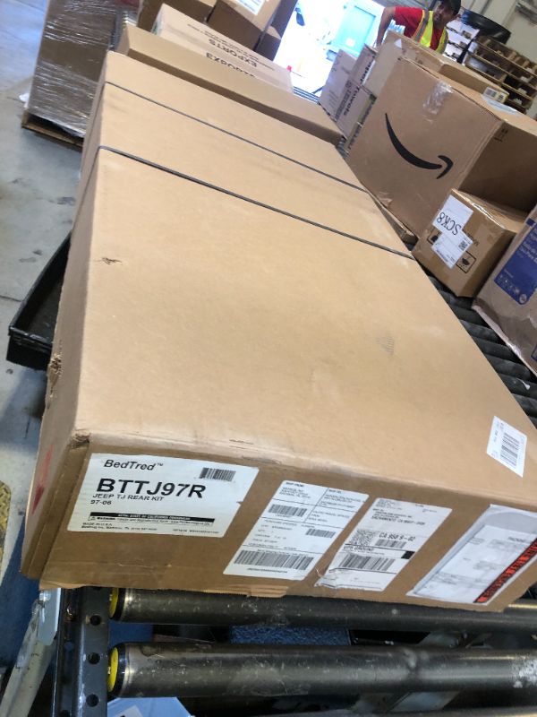 Photo 1 of BedRug Jeep Kit - BedTred BTTJ97R fits 97-06 TJ 97-06 REAR 4PC CARGO KIT (INCLUDES TAILGATE)