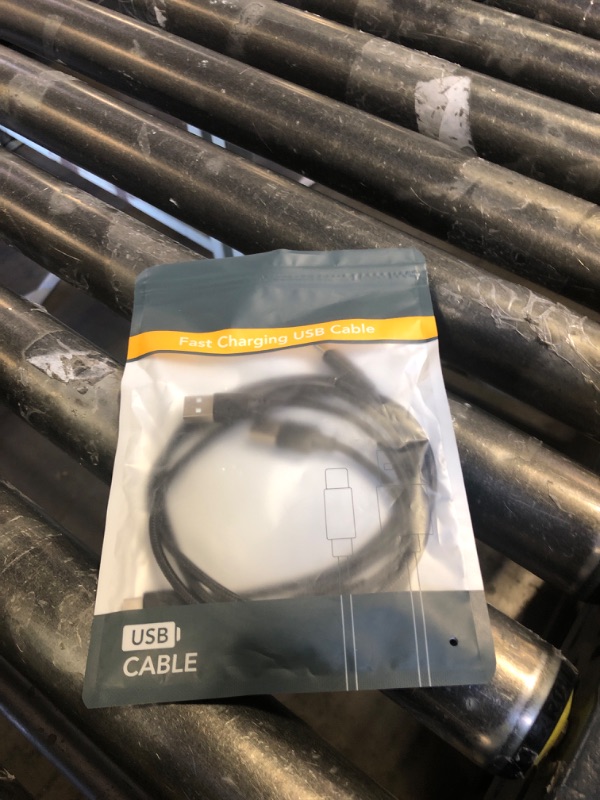 Photo 1 of 1.5ft USB C Cable 3Pack, USB A to USB C Short Cable 3A Fast Charging Nylon Braided Short USB-C Cable 18 Inches Android Auto Type C Cord for iPhone 16 15 Pro/Max Samsung Galaxy S23 Utltra Google Pixel