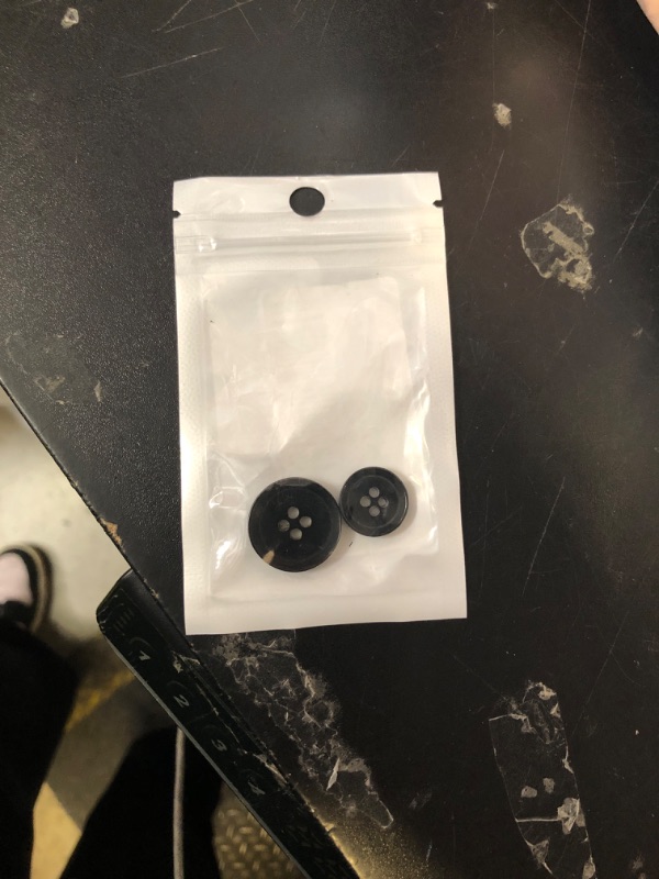 Photo 1 of 11 Pieces Real Horn Buttons Set for Blazer and Suit, 20mm 15mm Genuine Natural Buffalo Horn Buttons for Men Women's Jacket Coat Suits Uniforms (Black)