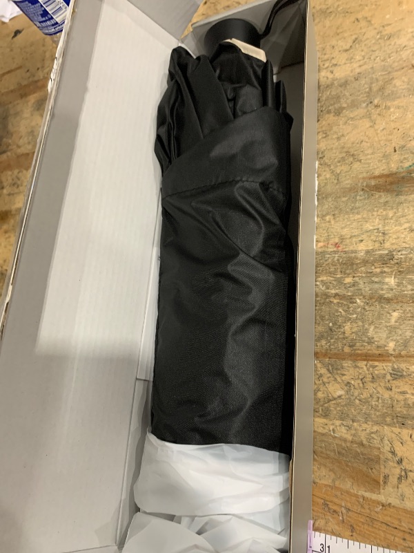 Photo 1 of [2025 Upgrade] Nmoiss Windshield Sun Shade Umbrella - [Vinyl Coating Heat Shield] Protect Car from Sun Rays & Heat Damage Keep Cool and Protect Interior, Spring Structure Edge Medium 56" L x 31" W