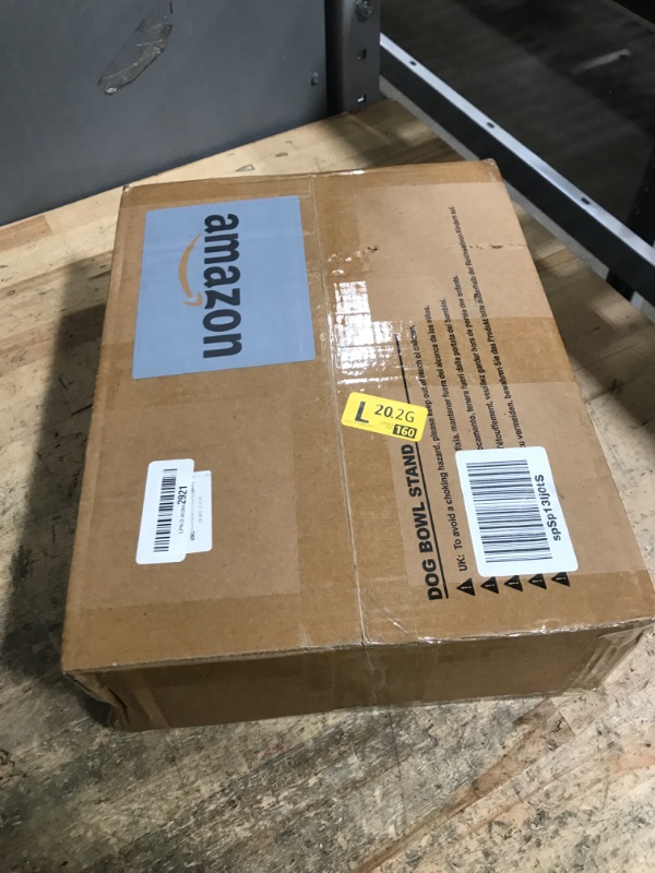 Photo 1 of ** HAS STRIPPED SCREWS** ADENGL Elevated Dog Bowls for X-Large & Large Dogs, 16” Tall Raised Feeder Stand with 2×3000ML Stainless Steel Bowls and Slow Feeder, Heavy-Duty Dog Food & Water Bowl Set