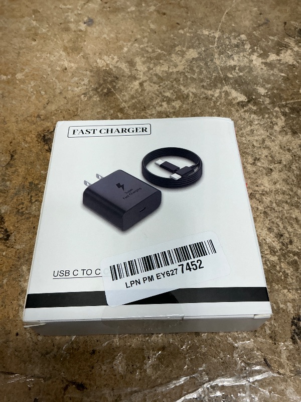 Photo 1 of 2025 New 45W Super Fast Charger USB C Android Phone Charger Fast Charging Replacement for Samsung Galaxy S25/S25 Ultra/S25+/S24 Ultra/S24/S24+/S23 Ultra/S23/S22/S20/S21/Note 10,Galaxy Tab, 6ft C Cable