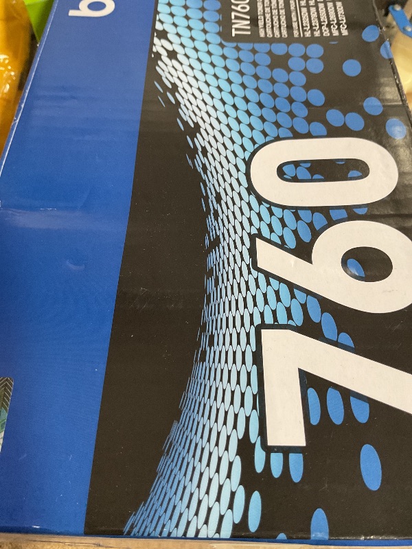 Photo 1 of ****PARTIAL SET 1***** Brother TN-760 DCP-L2550DW HL-L2350DW 2370 2370 2390 2395 MFC-L2710 L2750 2750DW XL Replacement Toner Cartridge (Black) in Retail Packaging / 3-Toner Cartridges