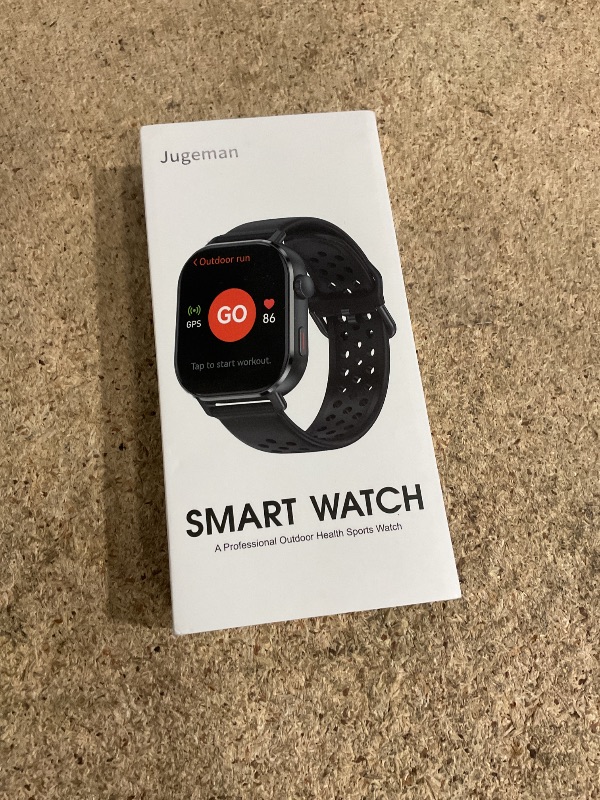 Photo 1 of (NO POWER) (PARTS)  Smart Watch GPS, 2.06"HD AMOLED Display Smartwatch for Men/Women(Answer/Make Call),110+ Workout Mode, 5 ATM Water-Resistance, Heart Rate/Sleep Monitor /Stress, Pedometer Running Watch for Android/iOS