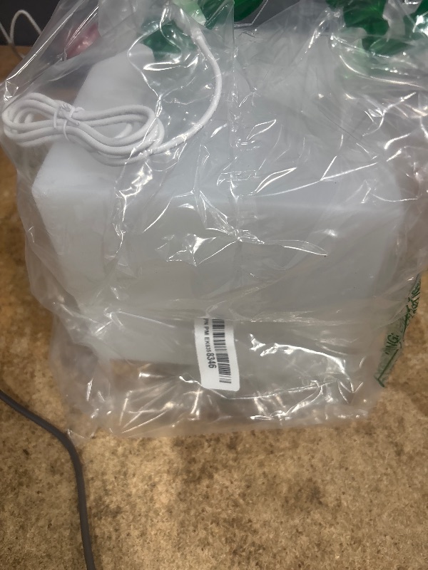 Photo 1 of ***MISSING REMOTE***LOFTEK 7-inch LED Cube Night Lights: Rechargeable RGB 16 Colors Changing Light with Remote Control, IP65 Waterproof Table Lamp Night Light for Home Bedroom Kids Room