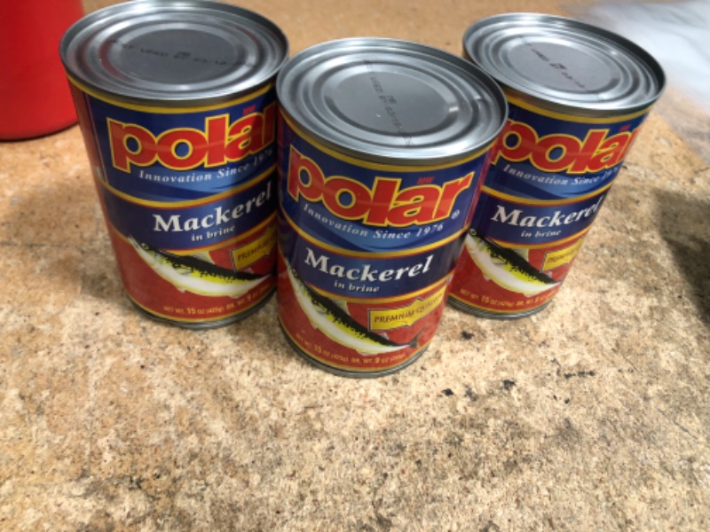 Photo 1 of ****FINAL SALE- NO REFUNDS - MIXED ITEMS - 3 CANS OF POLAR MACKEREL IN BRINE, 3 42 COUNT AMAZON FLUSHABLE WIPES, 1 i LOVE YOU MORE - VALENTINES KEY CHAIN GIFT