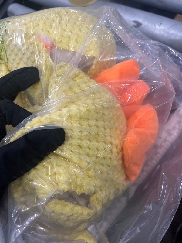 Photo 1 of Pureadee Mellow Dog Calming Duck, The Mellow Toy with Quacking Sound for Indoor Dog-Yellow