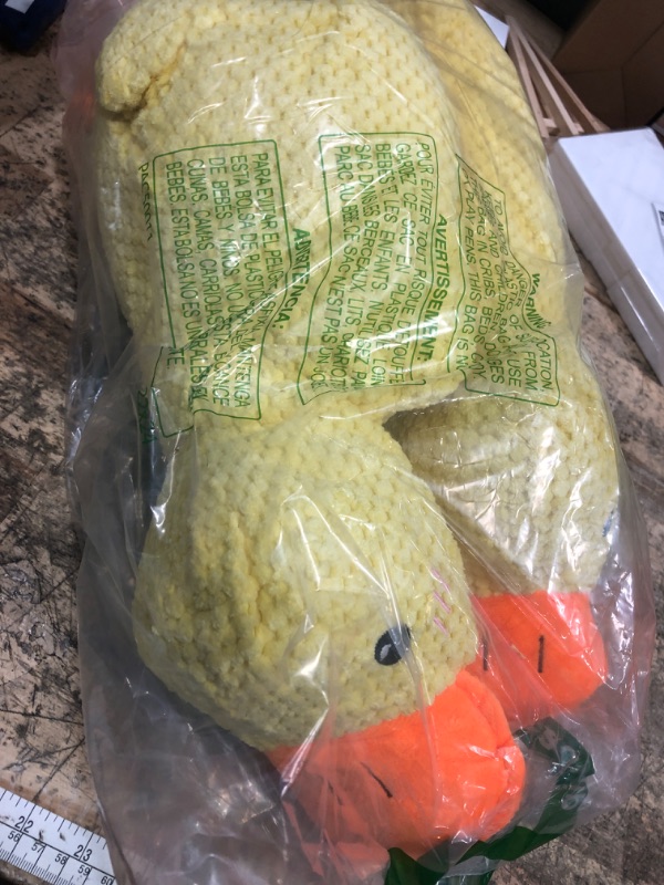 Photo 1 of Pureadee Mellow Dog Calming Duck, The Mellow Toy with Quacking Sound for Indoor Dog-Yellow