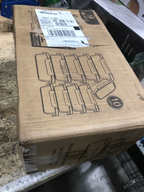 Photo 1 of [10-Pack] Glass Meal Prep Containers with Lids, MCIRCO Food Storage Containers with Snap Locking Lids, Airtight Lunch Containers, Microwave, Oven, Freezer and Dishwasher