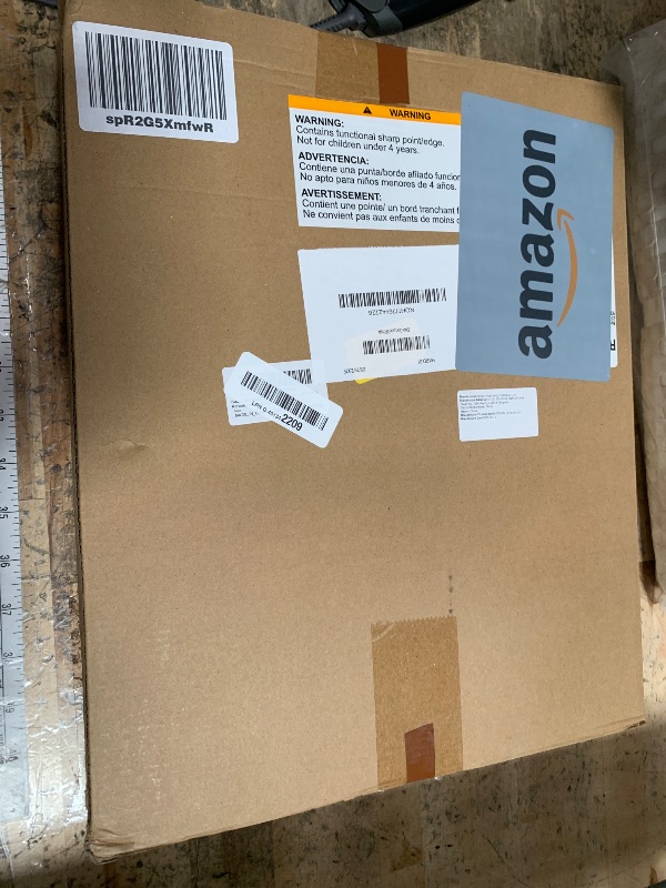 Photo 1 of **FOR PARTS/HAS DAMAGED PIECES** Suzile Wooden Baby Shower Crate Closet, Wood Hamper New Baby Gift Basket with Handle Gender Reveal Storage Box for Pregnancy New Parent(Claybank,Classic)