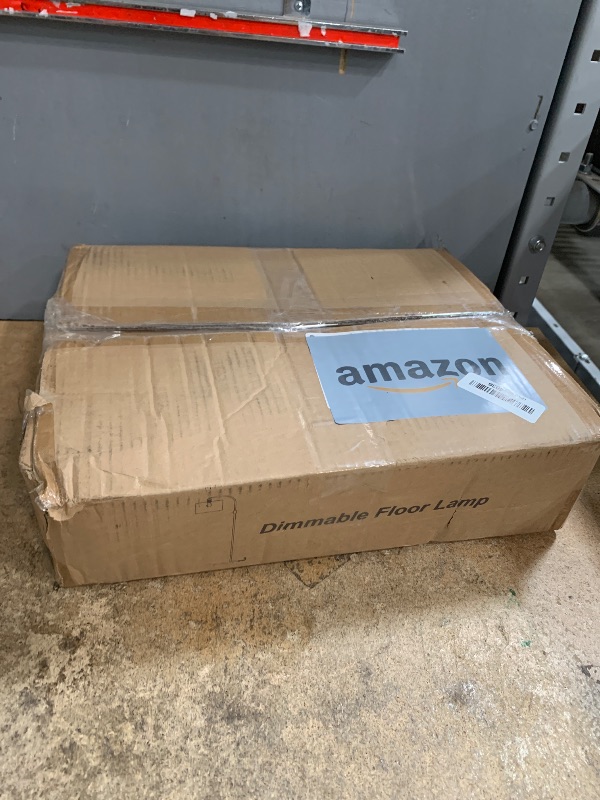 Photo 1 of [Upgraded] Dimmable Black Floor Lamp, 1200 Lumens LED Edison Bulb Included, Arc Floor Lamp for Living Room Modern Standing Tall Floor Lamps with Linen Shade for Bedroom Office Reading Room Nursery