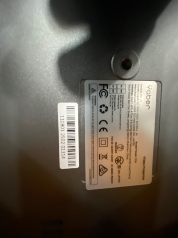 Photo 1 of [Auto Focus/4K Support] Projector with WiFi 6 and Bluetooth 5.2, YABER Pro V9 Native 1080P Outdoor Movie Projector, Auto 6D Keystone & 50% Zoom, Home Theater Projector for Phone/TV Stick/PC