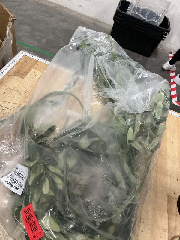 Photo 1 of *VASE NOT INCLUDED* Heleze 39 Inch Artificial Olive Branches for Vases, Fake Plants Greenery Stems with 222 Leaves Faux Olive Tree Branches Home Decor Indoor 4PCS