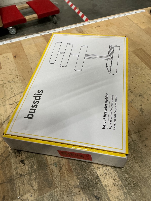 Photo 1 of 3 Tier Bracelet Holder Display - Detachable T Bar Beige Velvet Bracelet Holder, Jewelry Holder Organizer for Bracelet, Necklace, Watches, Rings