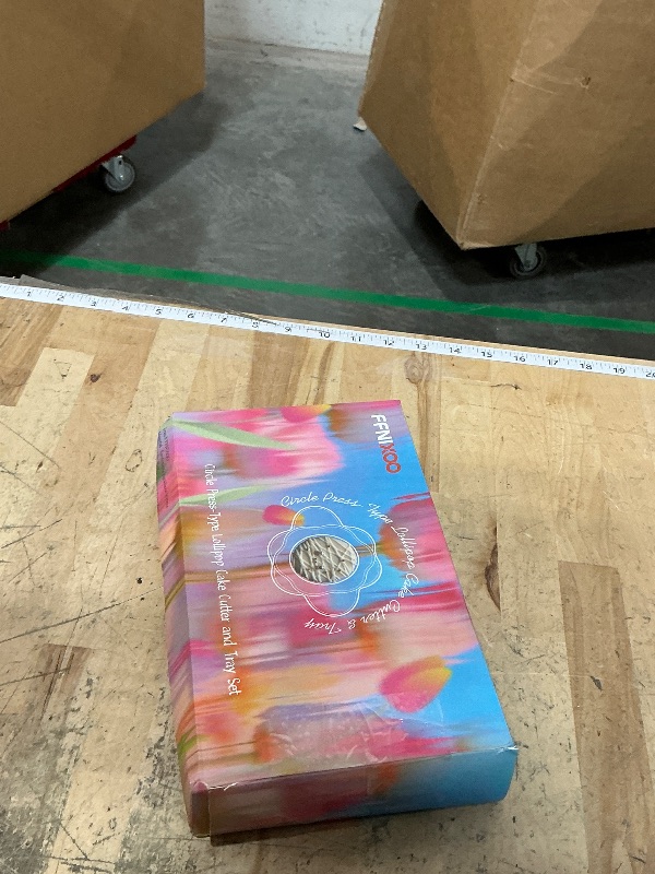 Photo 1 of **UNKNOWN MISSING PIECES** Cake Pop Cutter and Pusher with Tray - Circle Cake Pop Mold Set | Non-3D Printed | 1.75" Size | High-Capacity Dual-Cavity Cake Pop Tray | Smooth & Easy-Clean Surface (Cutter & Tray Set)