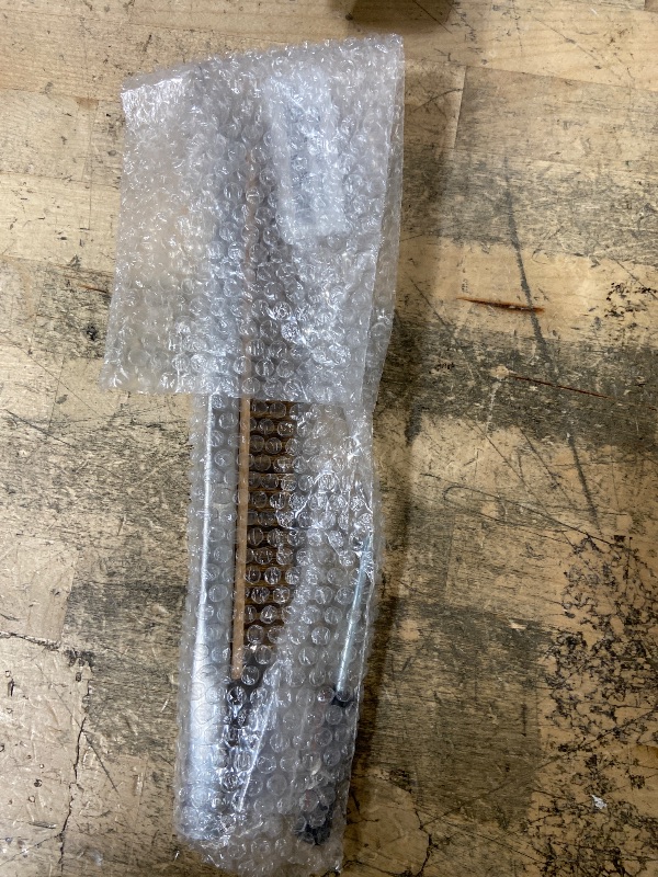 Photo 1 of 26'' Pizza Brush with Stainless Steel Stone Scraper - Brass Bristles - Wood Handle - Hanging Ring - Outdoor Pizza Oven Accessory - Compatible with Ooni, Gozney, Blackstone, Solo Stove Ovens